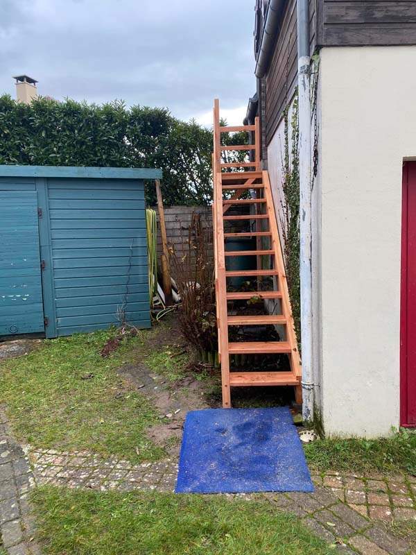 Création d’escaliers sur mesure Granville