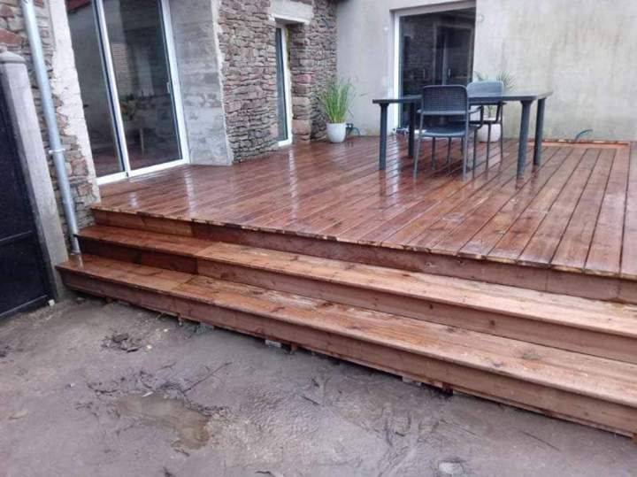 Construction de terrasses Granville