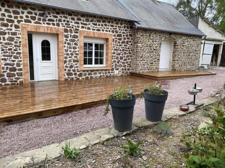 Construction de terrasses Granville