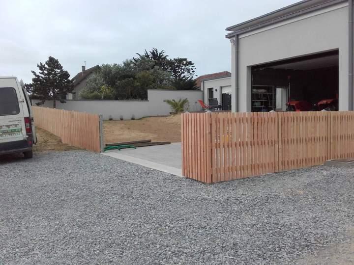 Pose de clôture Granville