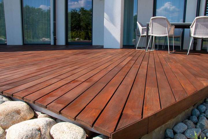 Construction de terrasses Granville